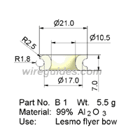 wire guide - B 1 for Lesmo