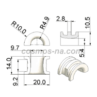 Wire Guide - Bow Guide BG 18