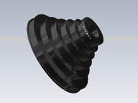 A THERMAL SPRAYED CAPSTAN