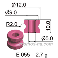 WIRE GUIDE GROOVED RING E 055