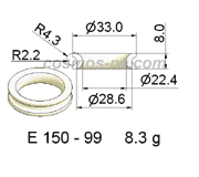 Grooved ring E 150 - 99