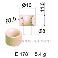 WIRE GUIDE RINB WITHOUT GROOVE E 178