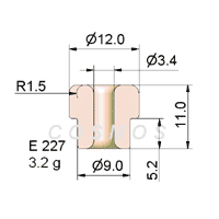 FLANGED EYELER GUIDE E 227