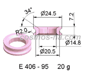 Grooved ring E 406 - 95
