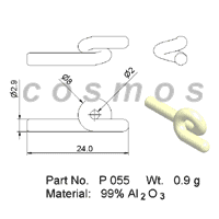 wire guide-snail guide p 055