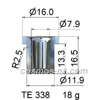 wire guide-tugnsten carbide eyelet guide