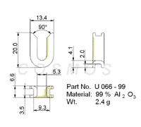 WIRE GUIDE, U - 066