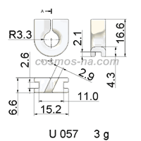 WIRE GUIDE U GUIDE U 057