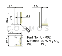 WIRE GUIDE, U - GUIDE U - 062